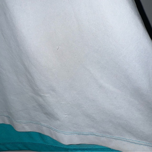The North Face White and Teal Active Tee - Picture 2 of 2